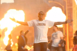 Diddy and Time Warner Cable promote his new Revolt network
