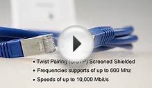 50Ft Cat 7 (S/STP) Network Cables-Blue - PrimeCables