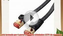 IBRA? 30M Cable de red Gigabit Ethernet Lan CAT.7 (RJ45