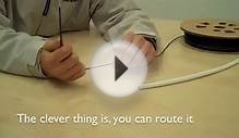 Miniflex - QuikPush Fibre Optic Cable